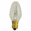 Brightlight Satco S3791 Incandescent Night Light Lamp C7- 7 Watt - Clear BR3519642